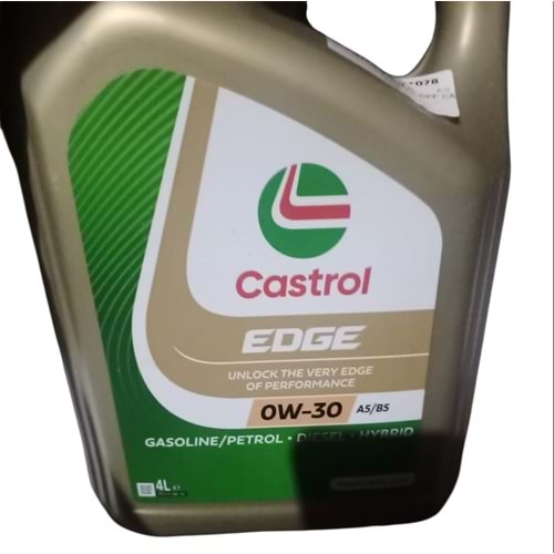 MOTOR YAĞI 0W/30 4 LT DPF CASTROL