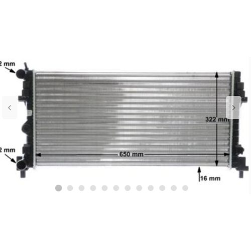 SU RADYATÖRÜ POLO 10-14 / İBİZA 12-15 / FABİA 11-15 6R0121253/A/N