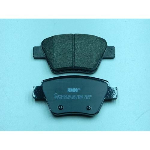 ARKA FREN BALATASI GOLF6 10--/CADDY 10--/JETTA 10-- 5K0698451